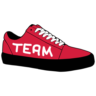 Motiv sneaker__team