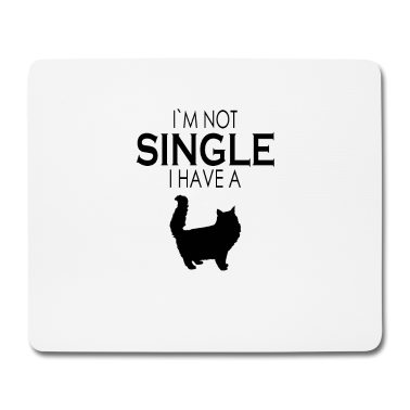 Partner Mousepad - Meine Katze ist mein Partner