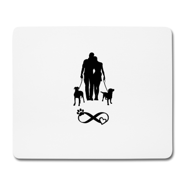 Partner Mousepad - Hunde- Partner Motiv