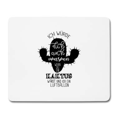 Partner Mousepad - Kaktus & Beziehung Partner