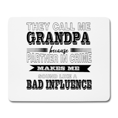 Partner Mousepad - Opa Partner In Crime
