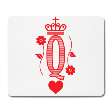 Partner Mousepad - Herz Dame Partner