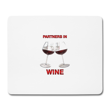 Partner Mousepad - Partner im Wein