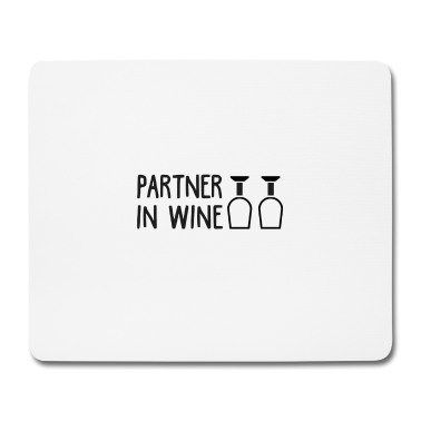 Partner Mousepad - Partner in wine