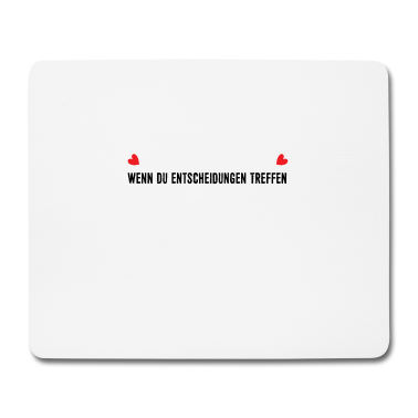 Partner Mousepad - Der richtige Partner ist der, der hinter dir steht