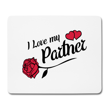 Partner Mousepad - i love my partner