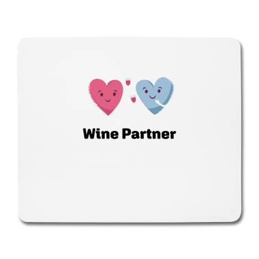 Partner Mousepad - Wine partner