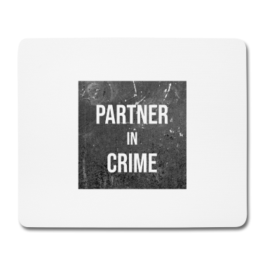 Partner Mousepad - Partner in Crime
