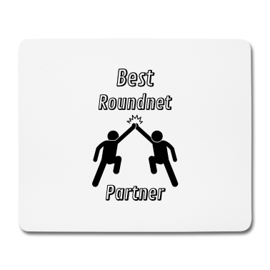 Partner Mousepad - Roundnet Partner Design Geschenkidee