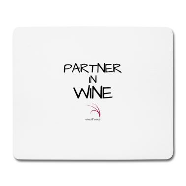 Partner Mousepad - Wein-Zitat-Partner im Wein