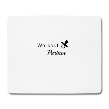 Partner Mousepad - Workout Partner, Schwangerschaft, Fitness