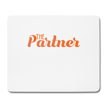 Partner Mousepad - Funny & Cute Partner Tshirt Design Der Partner