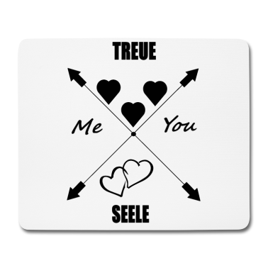 Partner Mousepad - Treue Seele - Partner Design