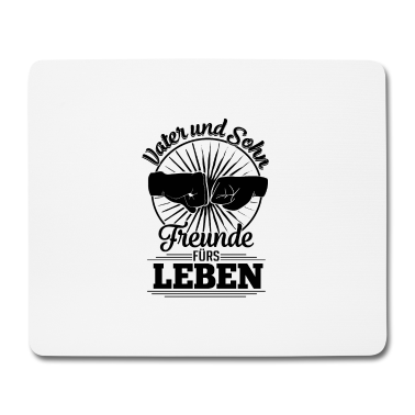 Partner Mousepad - Vater und Sohn Partner shirt