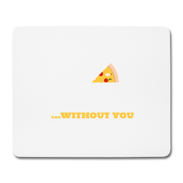 Partner Mousepad - Pizza Partner Stück Teil Zwei