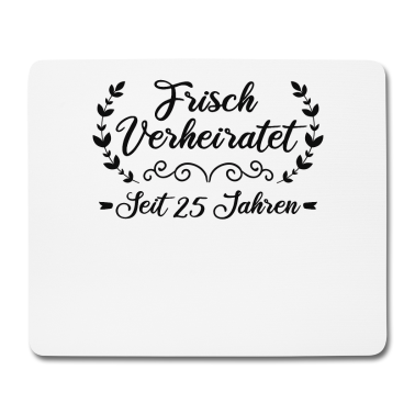 Partner Mousepad - Silberhochzeit Hochzeitstag Partner Geschenk