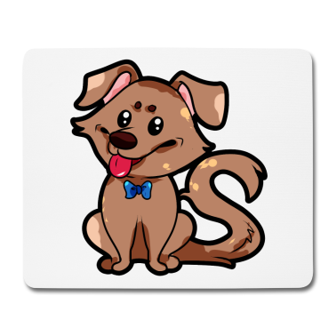 Partner Mousepad - Hundepaar für Partner - Männlich