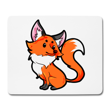 Partner Mousepad - Fuchspaar für Partner - Männlich