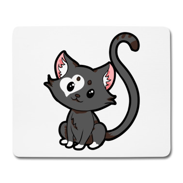 Partner Mousepad - Katzenpaar für Partner - Männlich