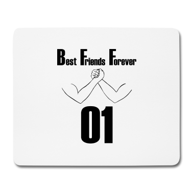 Partner Mousepad - BestFriendsForever 01- BFF 01- Partner