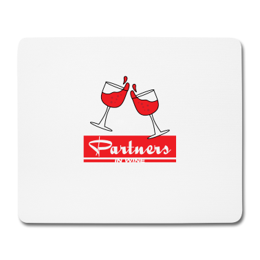 Partner Mousepad - Lustige & süße Partner T-Shirt Design Partner in