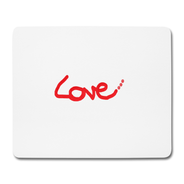 Partner Mousepad - Love Liebe Zuneigung Partner Romantik