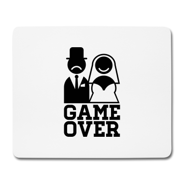 Partner Mousepad - game_over_f1