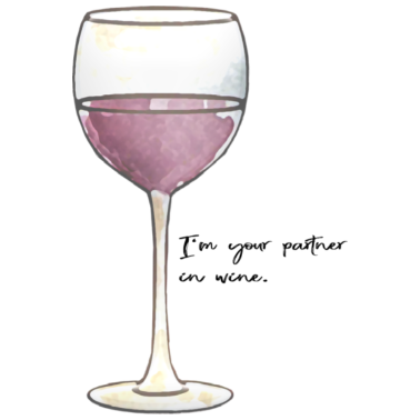 Motiv I'm your partner in wine.