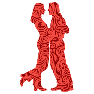 Motiv liebe partner verschmelzen