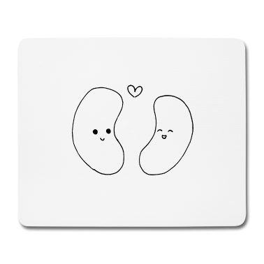 Partner Mousepad - Liebe Freundschaft Partner
