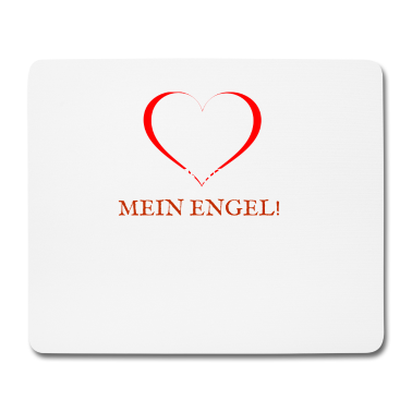 Partner Mousepad - Du bist mein Engel! Schönes Geschenk Partner liebe