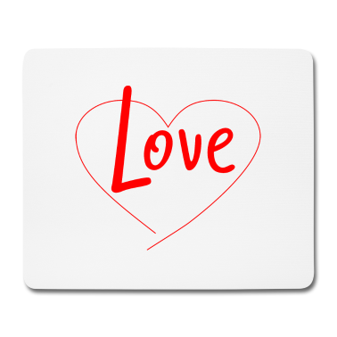 Partner Mousepad - Love Liebe Geschenk für Partner