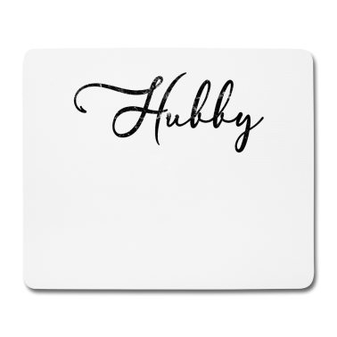 Partner Mousepad - Hubby Husband Ehemann Married