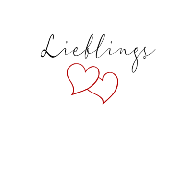 Motiv Lieblings Herz Herzchen Partner Valentinstag