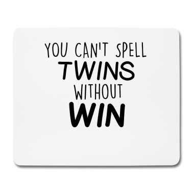 Partner Mousepad - Lustiges Zwillinge Partner Zwillinge