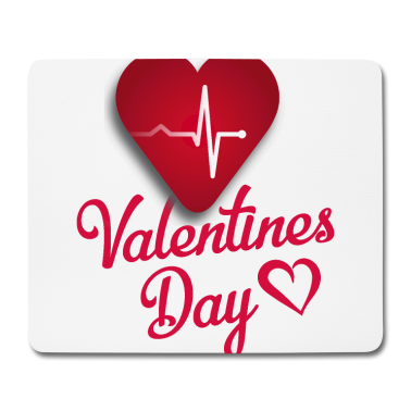 Partner Mousepad - Valentinstag Liebe Herz Krankenschwester Partner