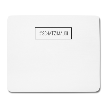Partner Mousepad - Schatzimausi Kosenamen Partner Beziehung Geschenk