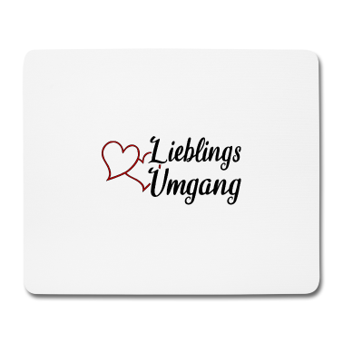 Partner Mousepad - Herzen Partner Valentinstag Lieblings Umgang