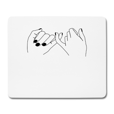 Partner Mousepad - PINKY TWIST! PARTNER FÜR IMMER