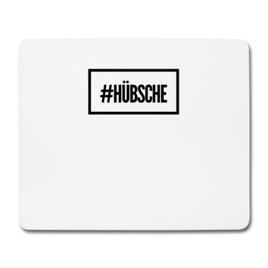 Partner Mousepad - Hübsche Kosenamen Partner Beziehung Geschenk