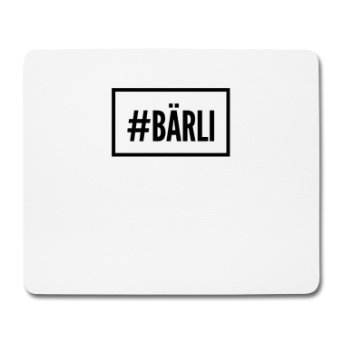 Partner Mousepad - Bärli Kosenamen Partner Beziehung Geschenkidee