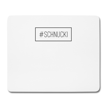 Partner Mousepad - Schnucki Kosenamen Partner Beziehung Geschenkidee