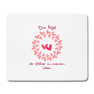 Partner Mousepad - Valentinstag Geschenk für Sie Ihn Partner Herz