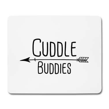 Partner Mousepad - Partnershirt Kuschel Partner cuddle buddies
