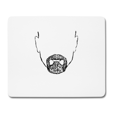 Partner Mousepad - Lustig Bart Partner Ehemann Vollbart