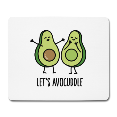 Partner Mousepad - Let's avocuddle