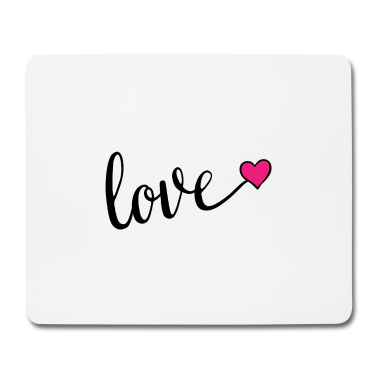 Partner Mousepad - Love Liebe Partner Partnershirt Beziehung