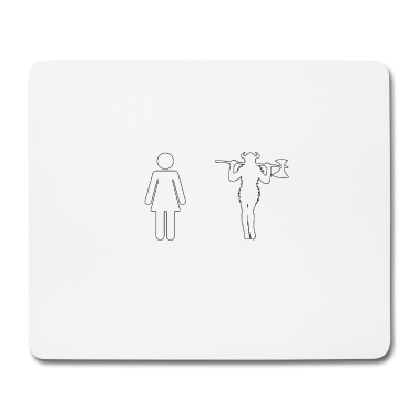 Partner Mousepad - Wikinger Partner Shirt Schildmaid Berserker