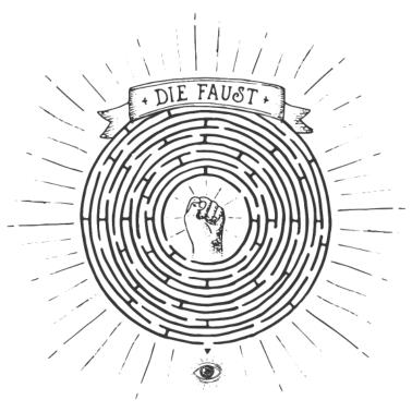 Motiv FAUST | Die Faust aufs Auge | Partnerlook