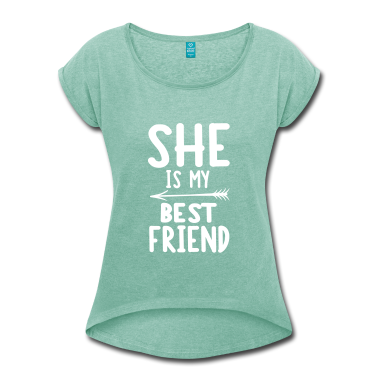 Partnerlook T-Shirt - She is my best friend - right